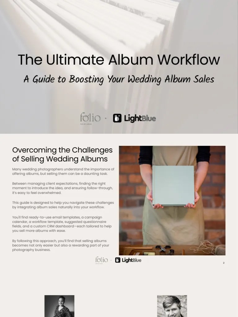 The Ultimate Album Workflow A Guide Light Blue X Folio Albums Pdf