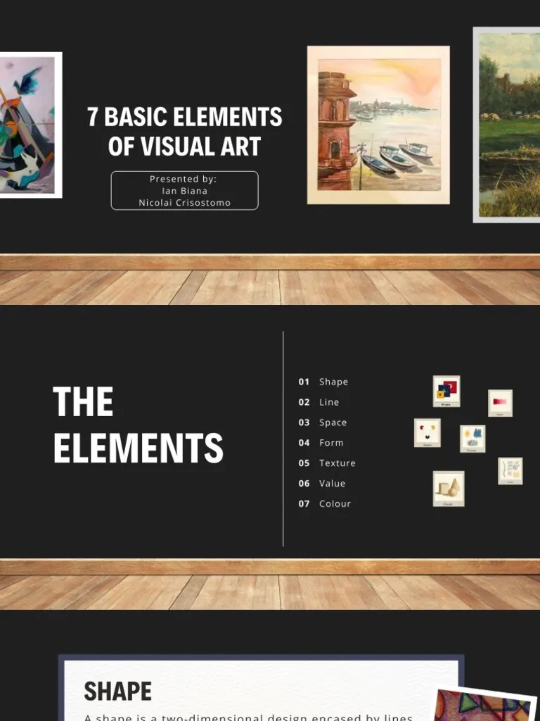 7 Basic Elements of Visual Art (1) PDF