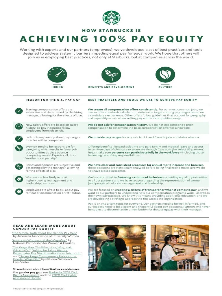 StarbucksPayEquityInfographic PDF Gender Pay Gap Equal Pay For(03)