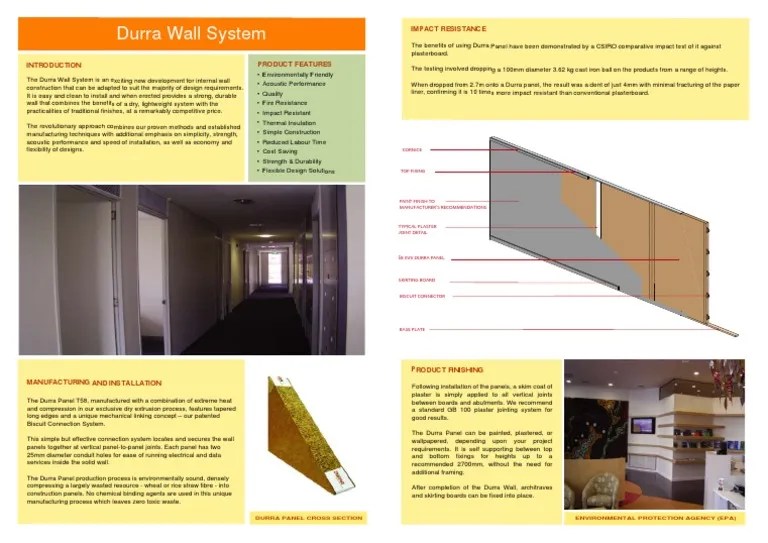 An Introduction to the Durra Wall System A Strong, Durable and