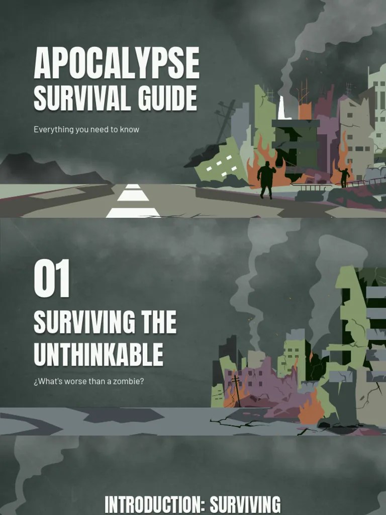 Apocalypse Survival Guide Essentials Pdf