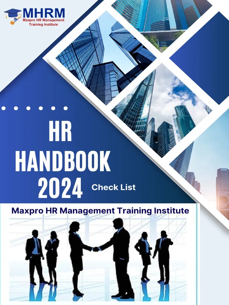 HR HandBook Check List 2024 HR Essential Guide PDF Employee