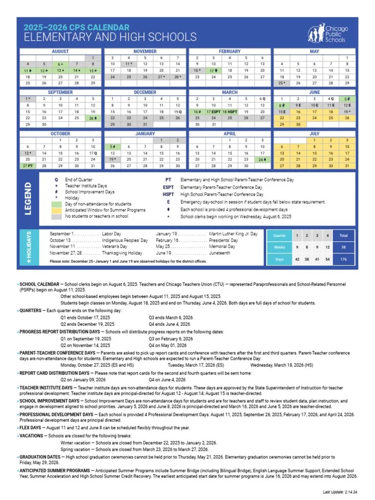 District Calendar English 25.26 PDF Holidays Observances