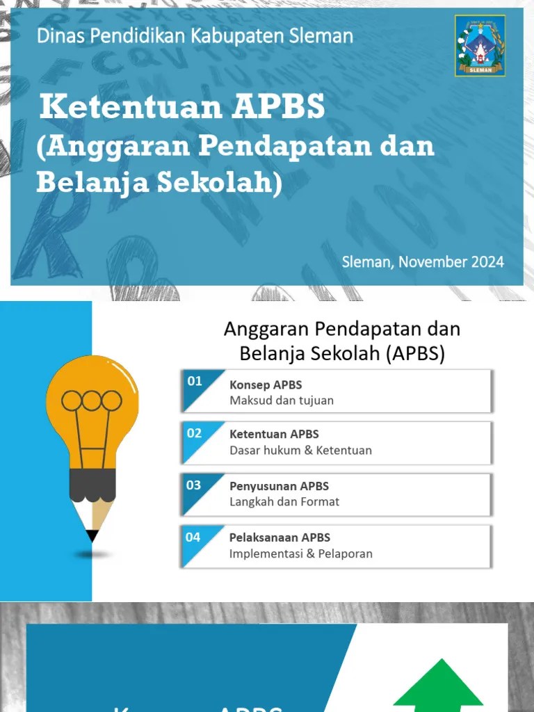 Panduan Lengkap APBS Sleman 2025 | PDF