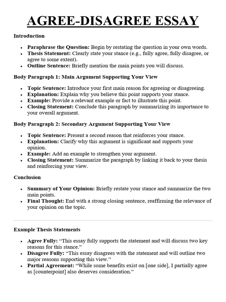 Agree Disagree Sample Essay Ielts PDF Healthy Diet Road Traffic