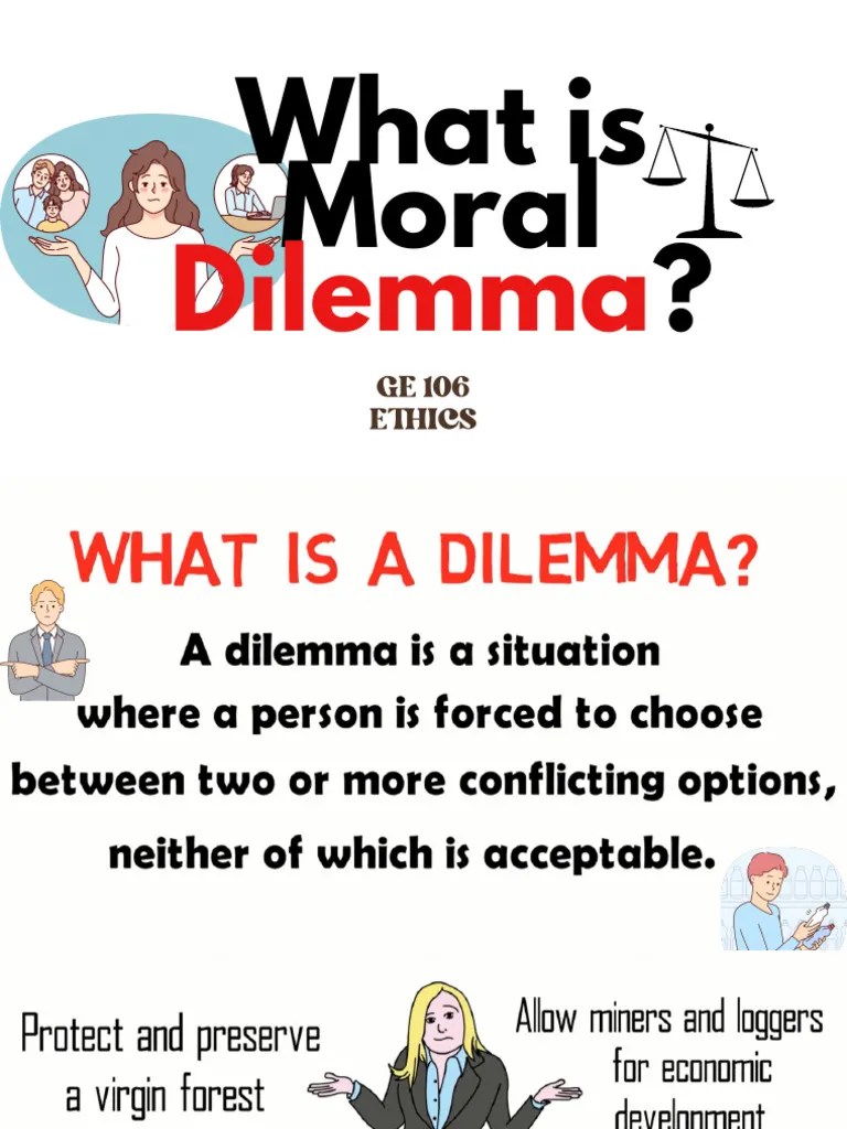 Moral Dilemma PDF