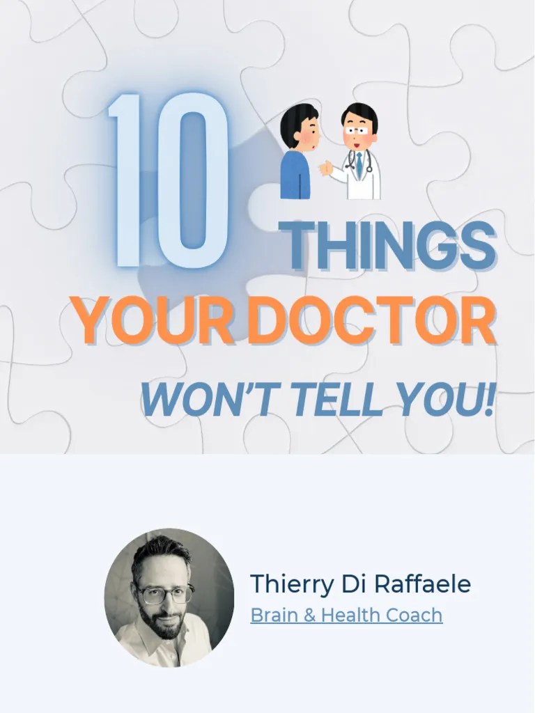 10 Things Doctors Won T Tell You 1732605320 PDF Salt Cholesterol
