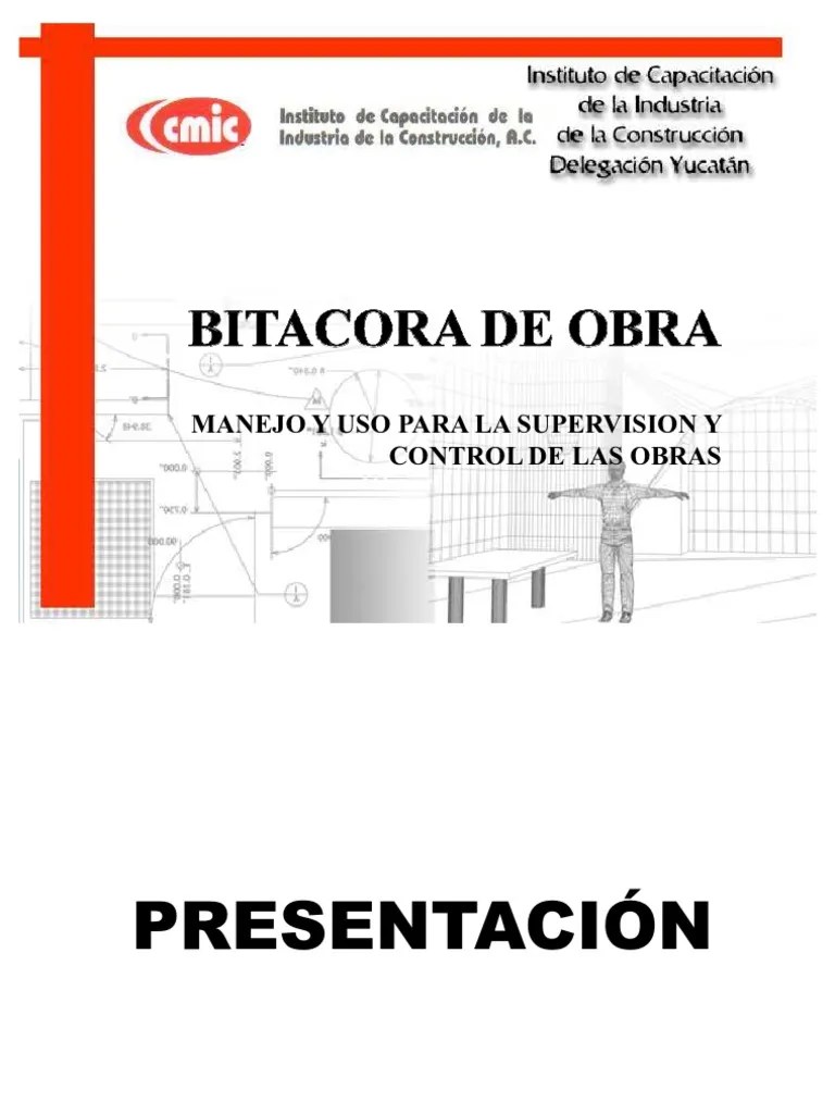 =Bitacora de Obra so Planificación Calidad