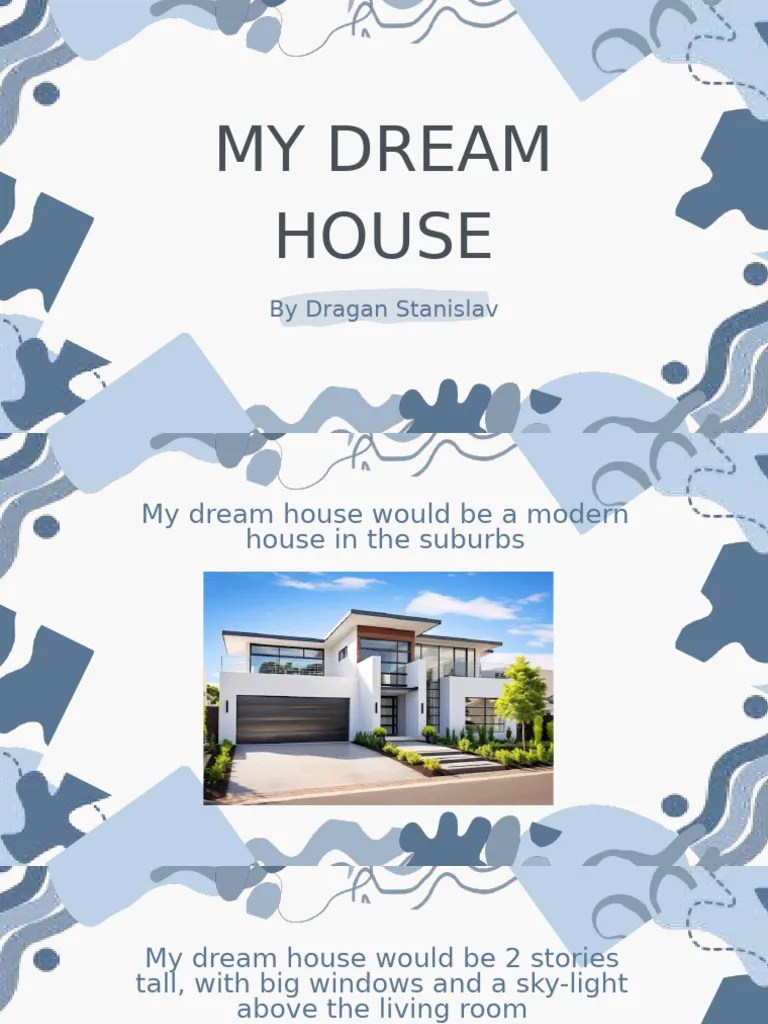 My Dream Modern Suburban House PDF