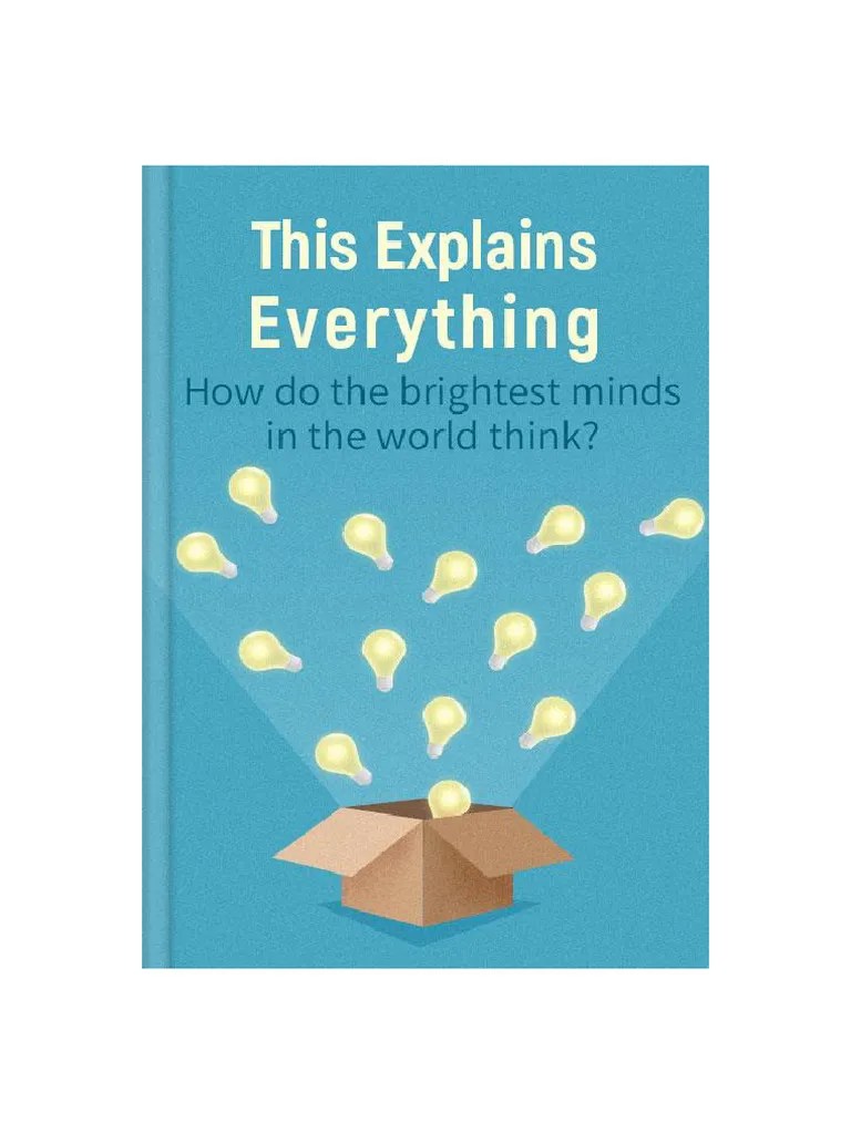 Insights from "This Explains Everything" PDF Universe Albert Einstein