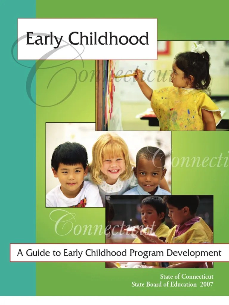 Early Childhood Guide PDF Early Childhood Education Learning
