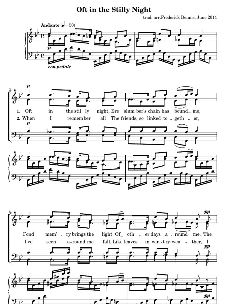 Oft in the Stilly Night