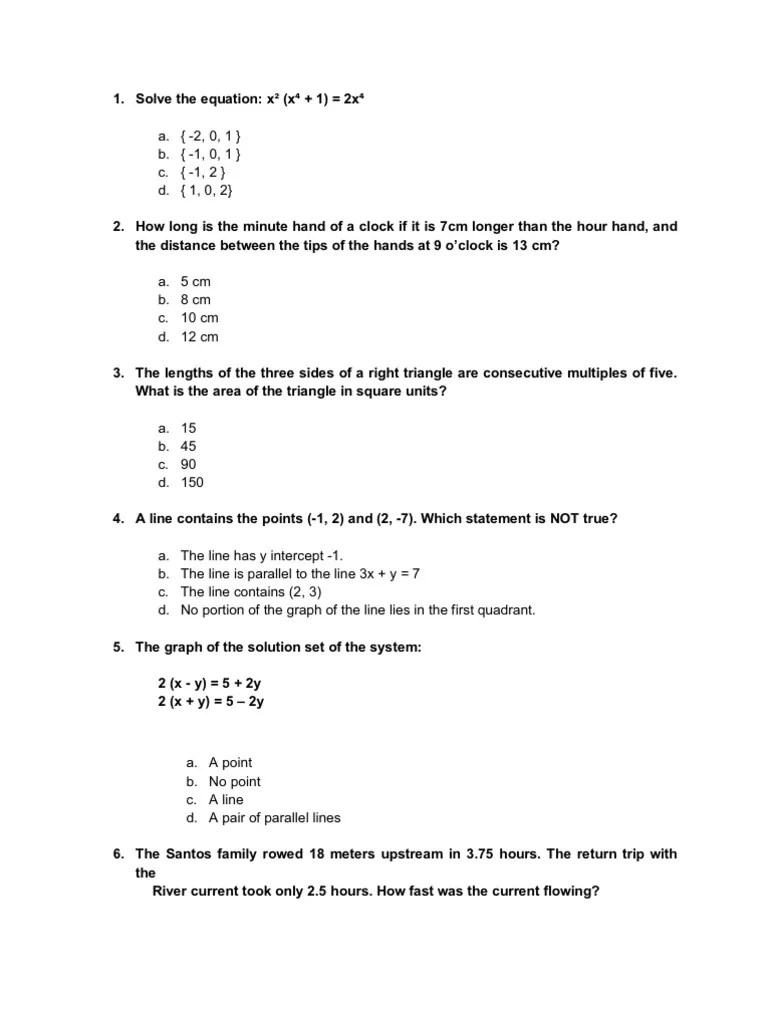 GMAT Math Test 16