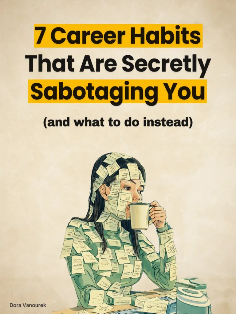 7 Career Habits That Sabotage Your Success Pdf