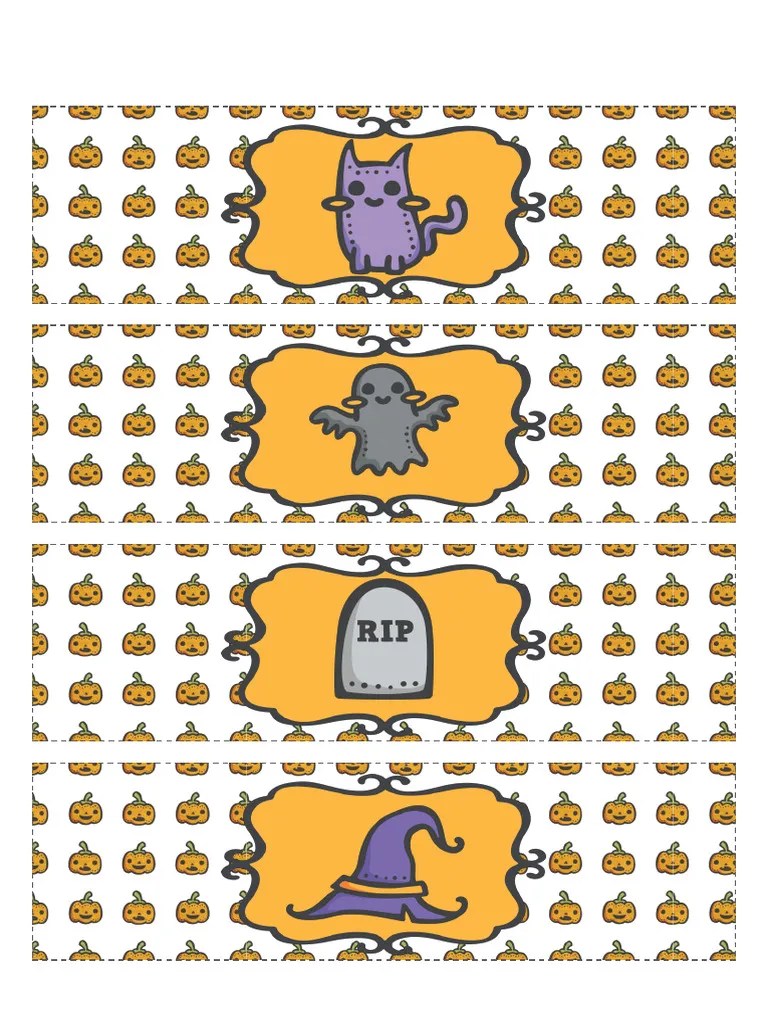 Halloween Party Kit Para Imprimir Pdf