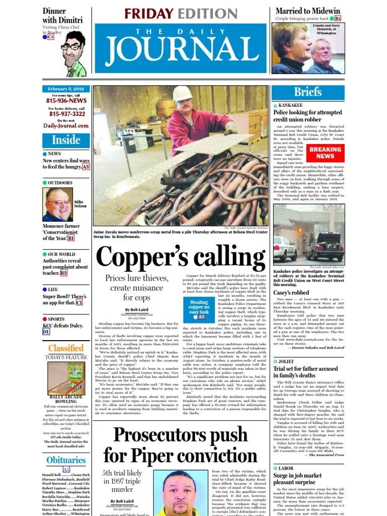 Kankakee Daily Journal 2 3 12 PDF Prosecutor Theft(03)