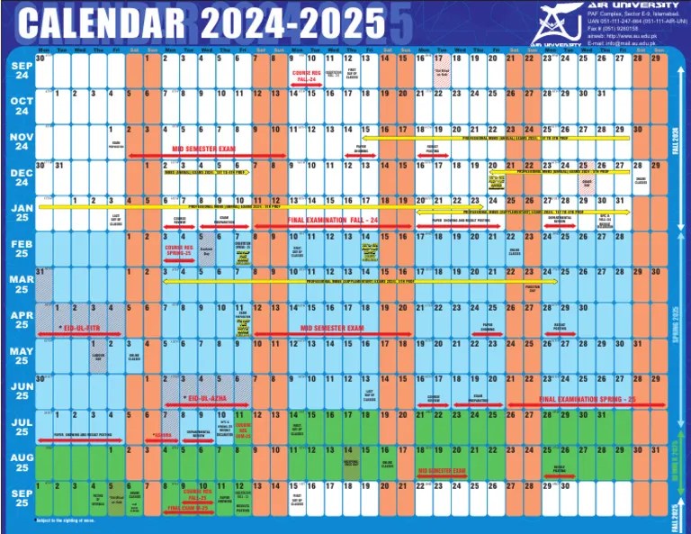 20242025 Academic Calendar Overview PDF