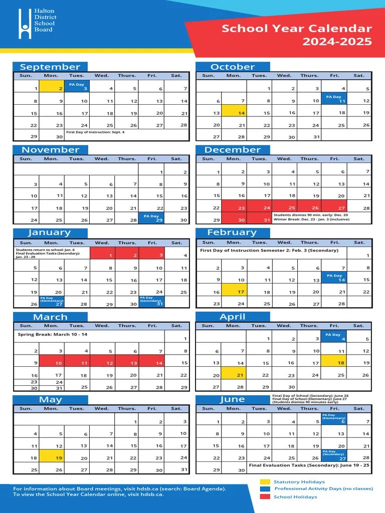 20242025 Calendar PDF