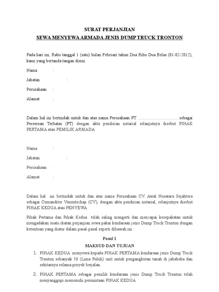Matikan setem & borang lhdn berkaitan. Contoh Surat Perjanjian Perkongsian Perniagaan Pdf Contoh Surat