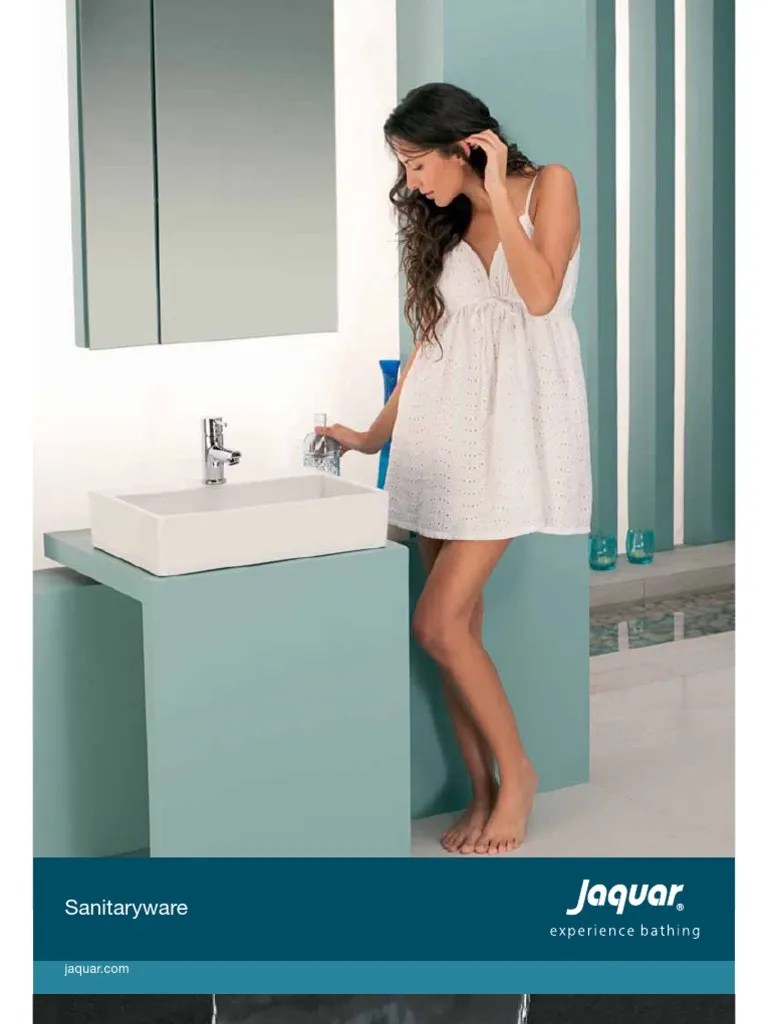 Jaquar Sanitary Ware Catalog PDF Plumbing Water