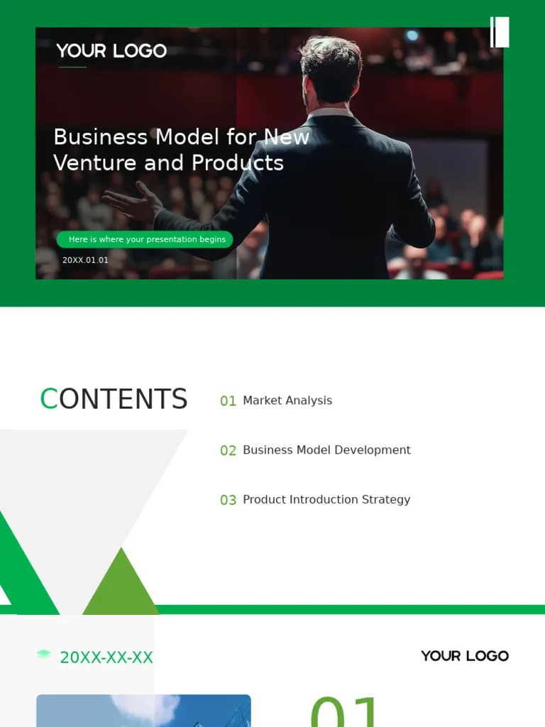 New Venture Business Model Guide PDF Target Audience Marketing