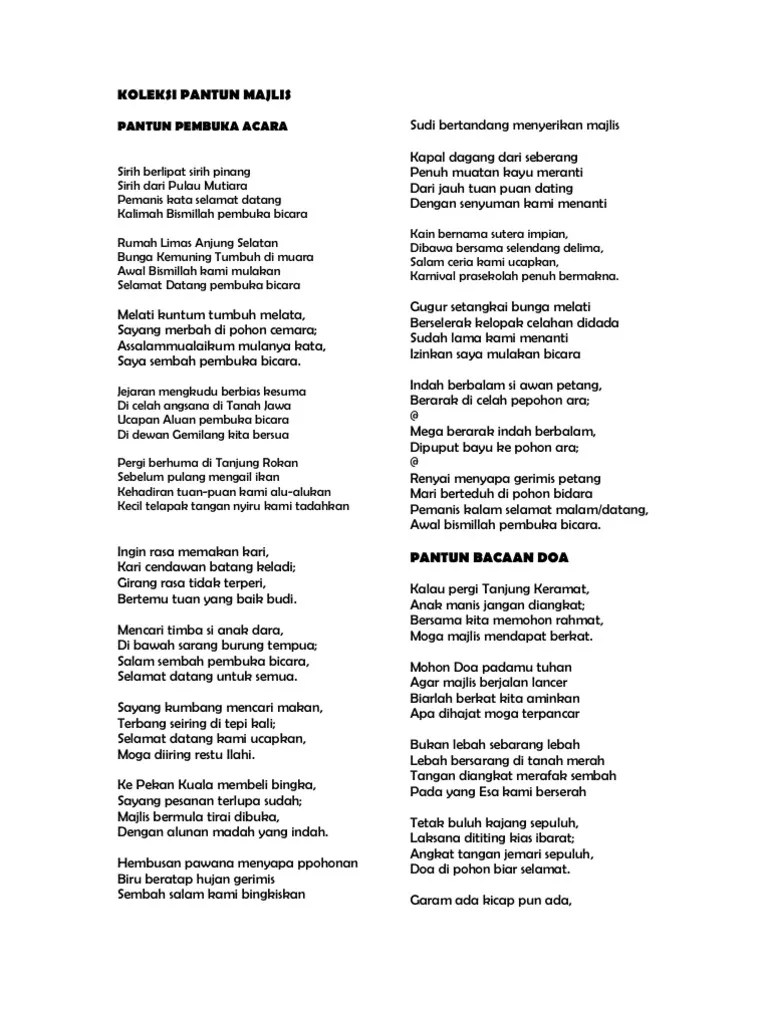 Pantun Sunda Lucu Penutup Ceramah - Safekey