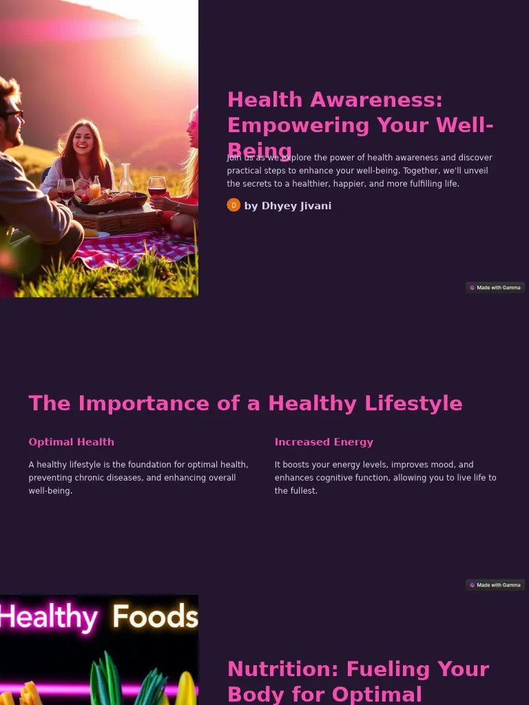 Health Tips For A Better Life Pdf Healthy Diet Determinants Of Health