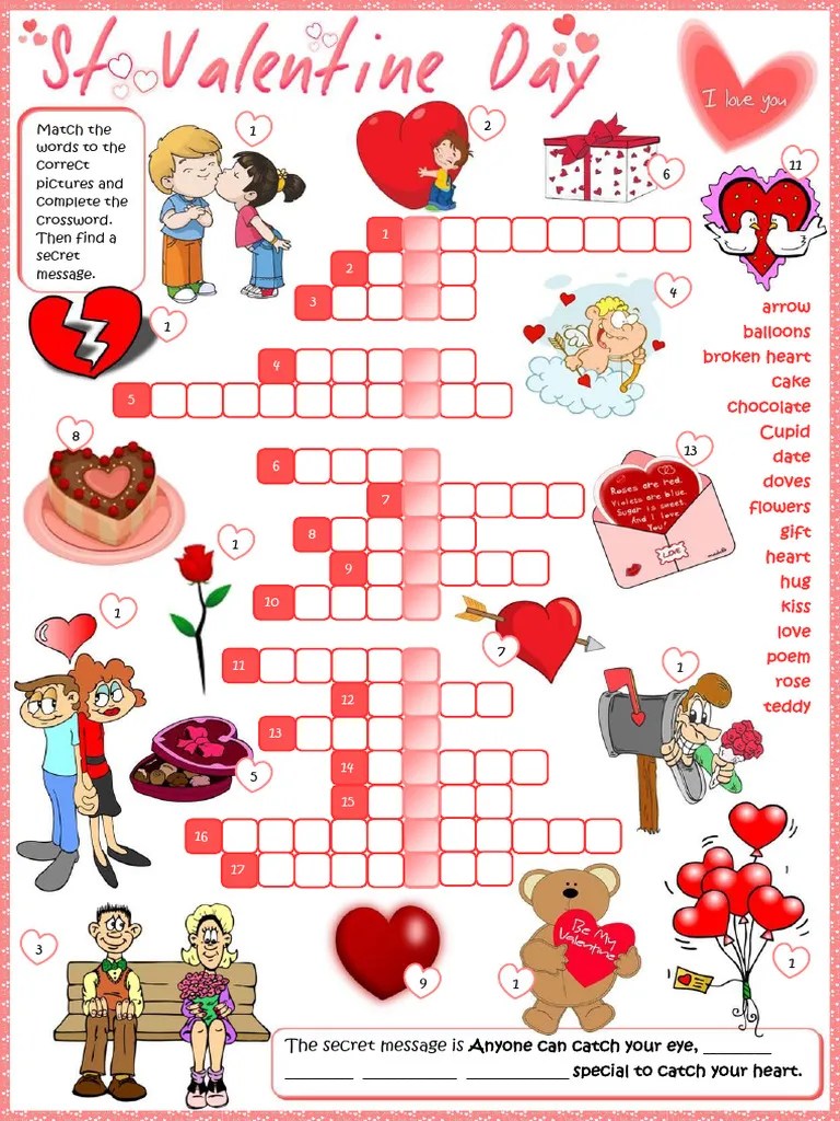 st-valentines-day-crossword-crosswords | PDF