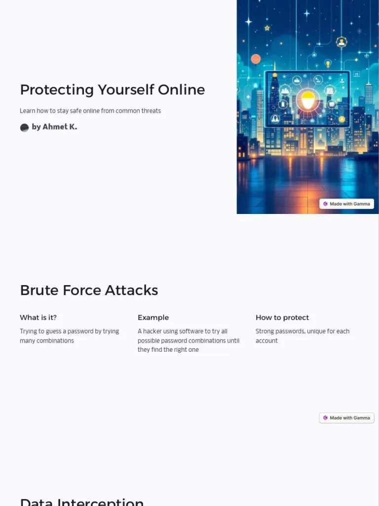 Protecting Yourself Online PDF Phishing Computer Science
