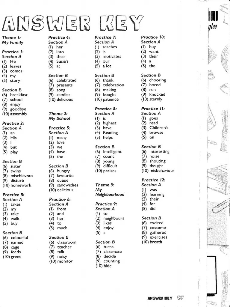 Ace Your English Answer Key Pdf