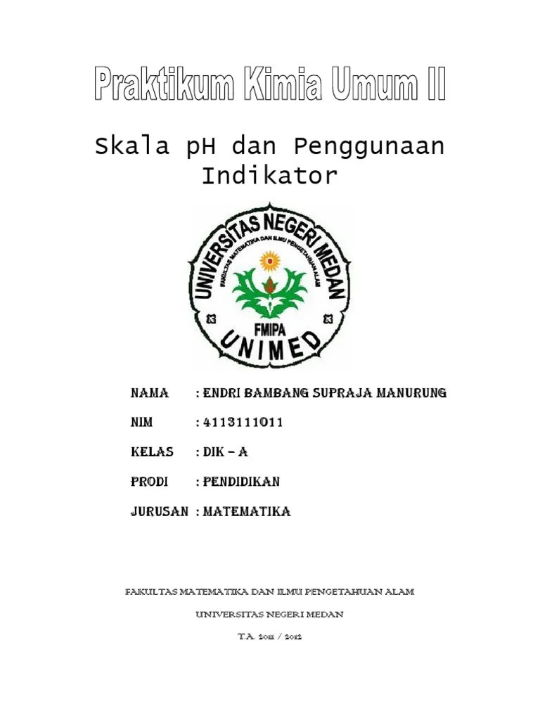 Skala PH Dan Penggunaan Indikator PDF