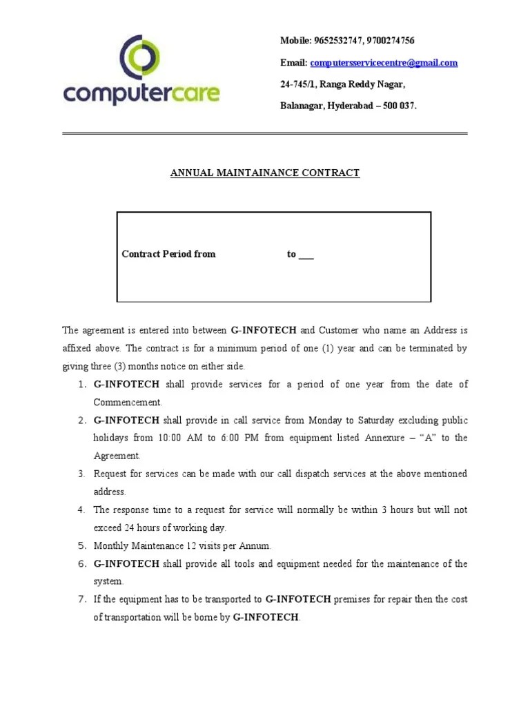 Computer Care AMC Format Computer Reference