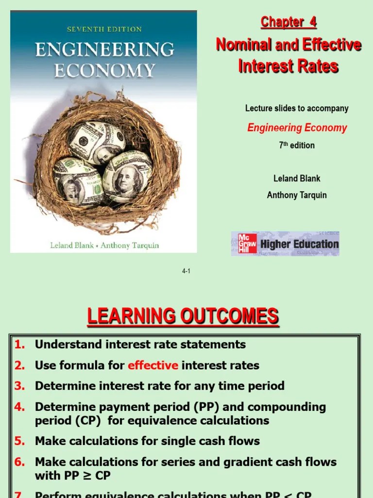 Nominal vs Effective Interest Rates Guide | PDF | Interest | Interest Rates