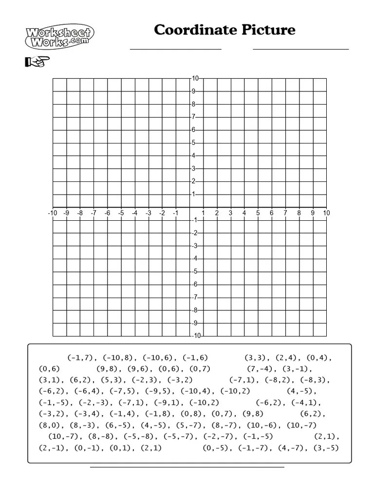 WorksheetWorks_Coordinate_Picture_2 PDF