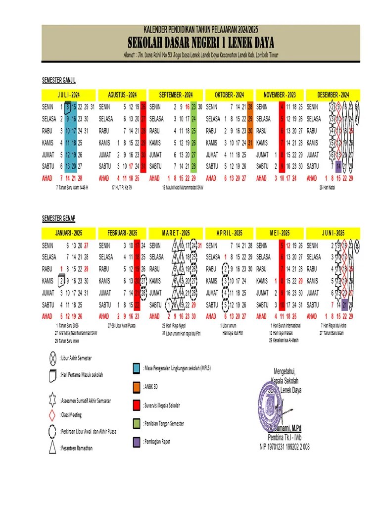 Kaldik 20242025 Sdn 1 Lenek Daya Pdf