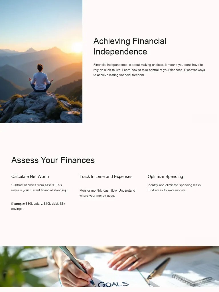 Achieving Financial Independence PDF Investing Bonds (Finance)