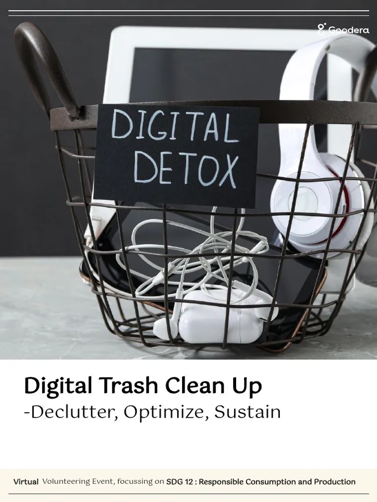 Digital Trash Clean Up Event Brief 2025 Pdf Sustainability Waste