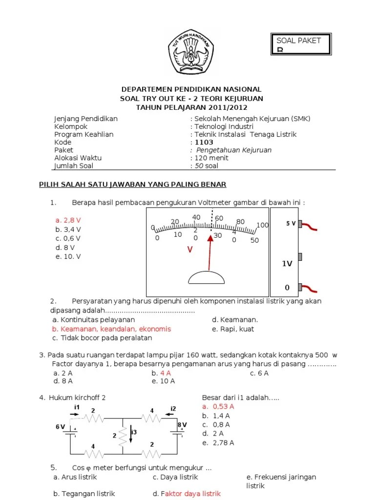 Tryout Ke 2 Paket B +kunci | PDF