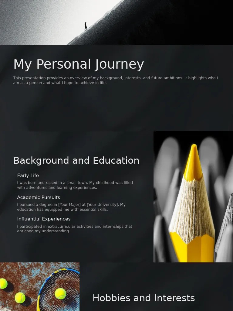 My Personal Journey PDF