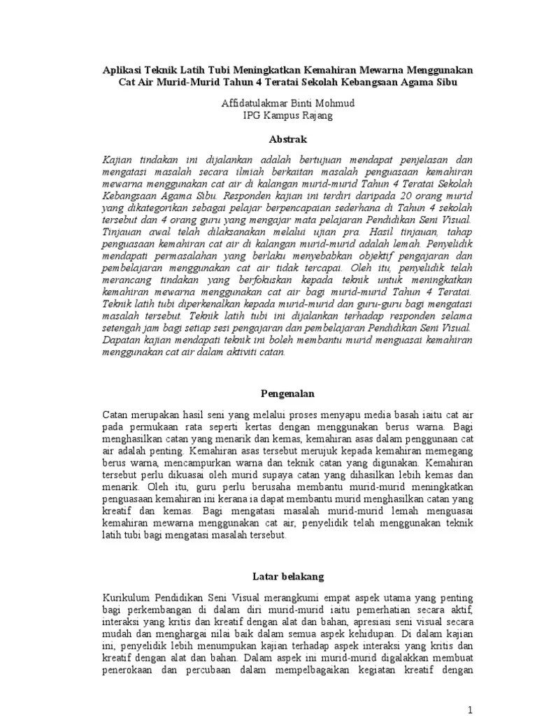 72863574 Jurnal Affidatulakmar Binti Mohmud