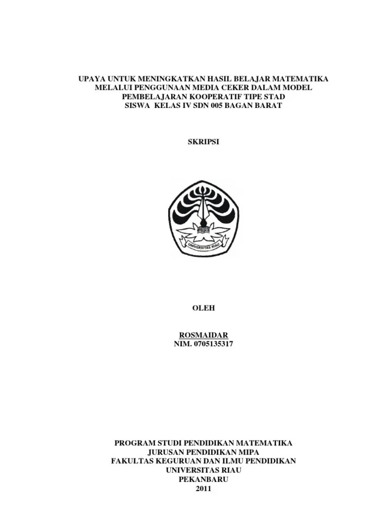 Pembelajaran Kooperatif Tipe Stad PDF