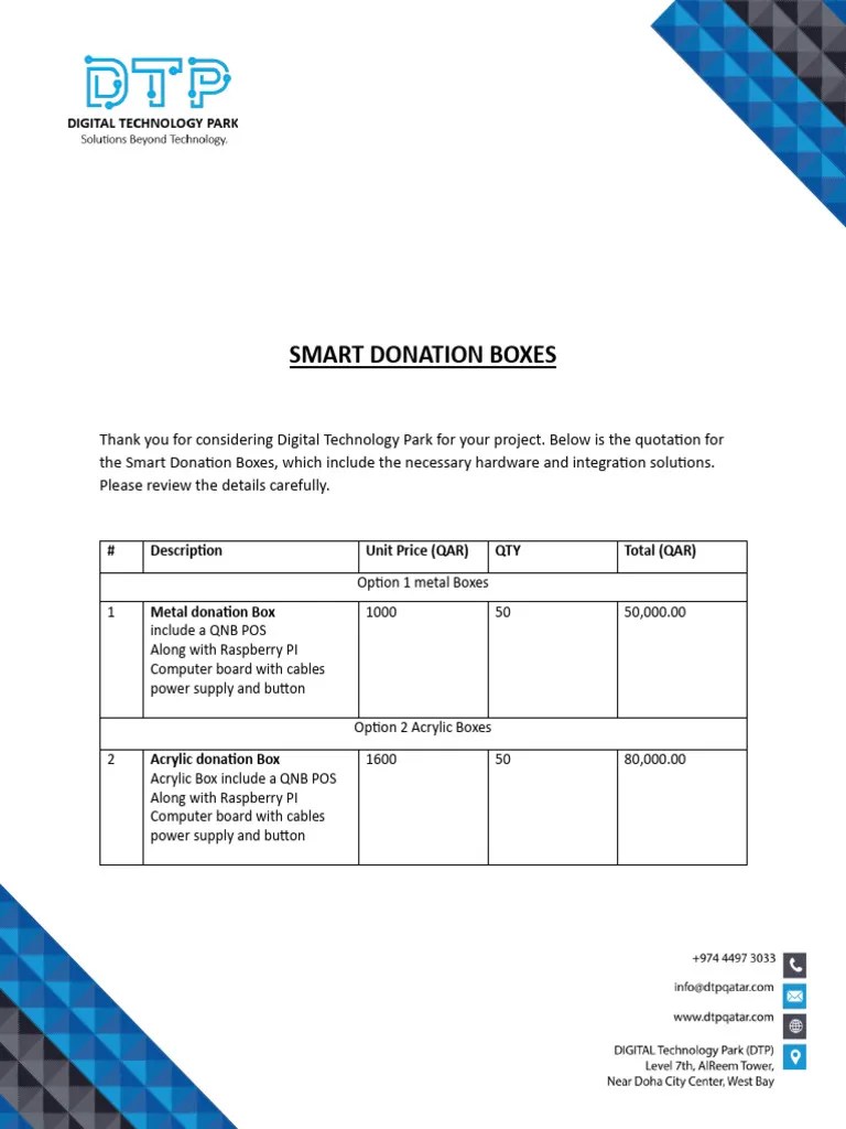 Smart Donation Boxes Pdf