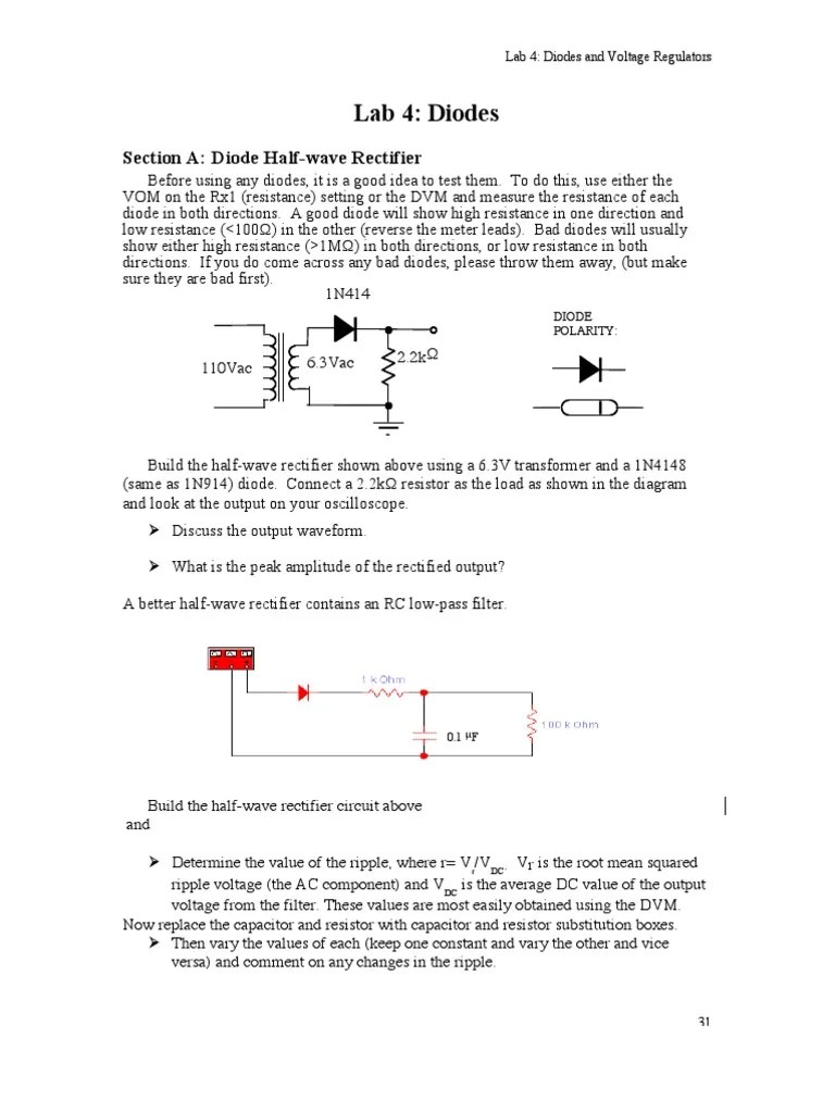 Power Supply | PDF | Rectifier | Diode