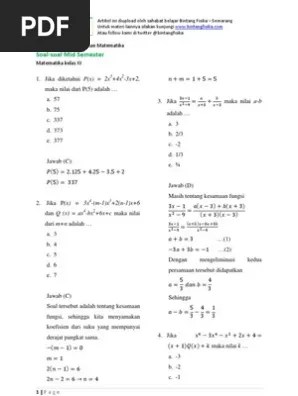 Soal Tes Iq Matematika Dan Jawabannya Peranti Guru soal matematika beserta jawabannya