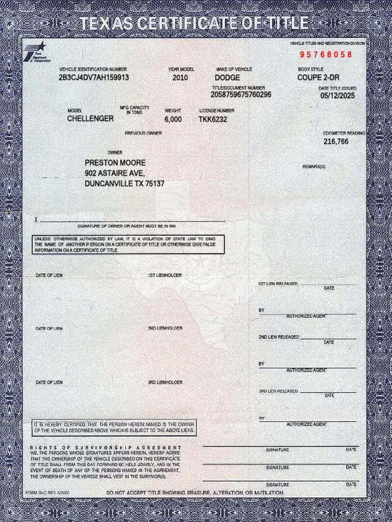Title TX | PDF