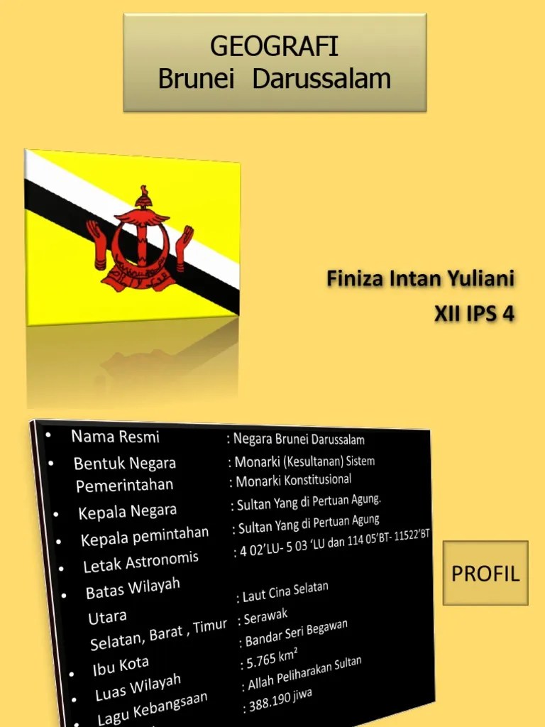 Bahasa Brunei Darussalam Adalah