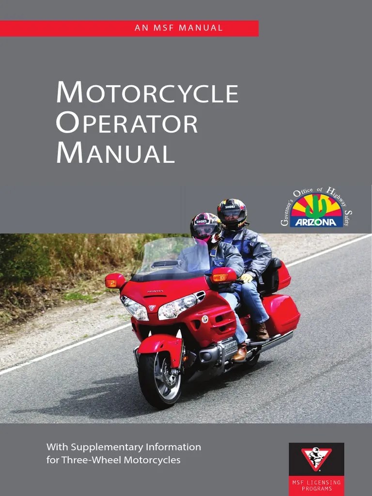 Arizona Motorcycle Manual Arizona Motorcycle Handbook