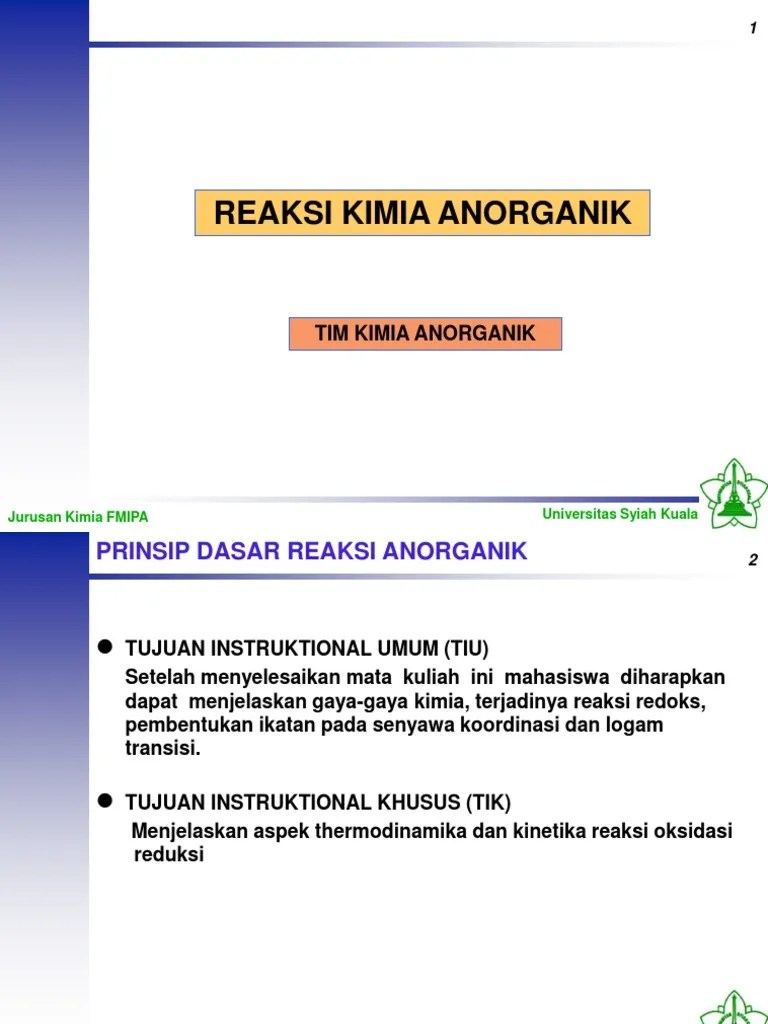 II Reaksi Redoks | PDF