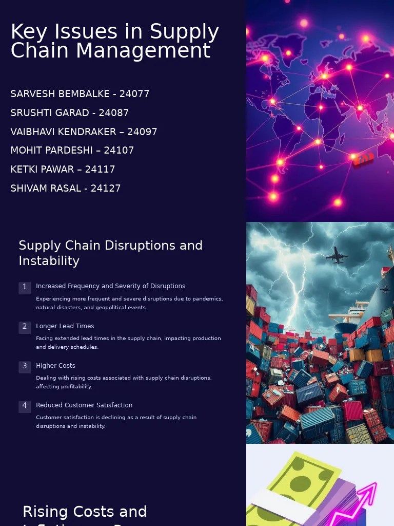 Key Issues in Supply Chain Management PDF