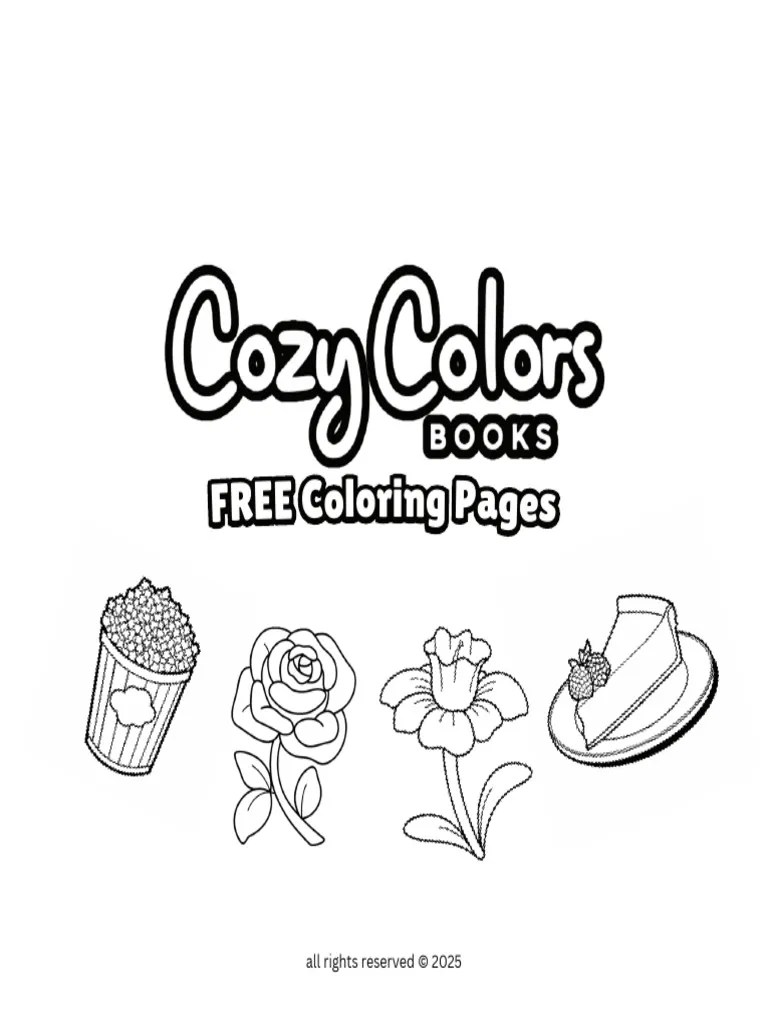 CozyColorsBooks12FreePrintableColoringPages PDF